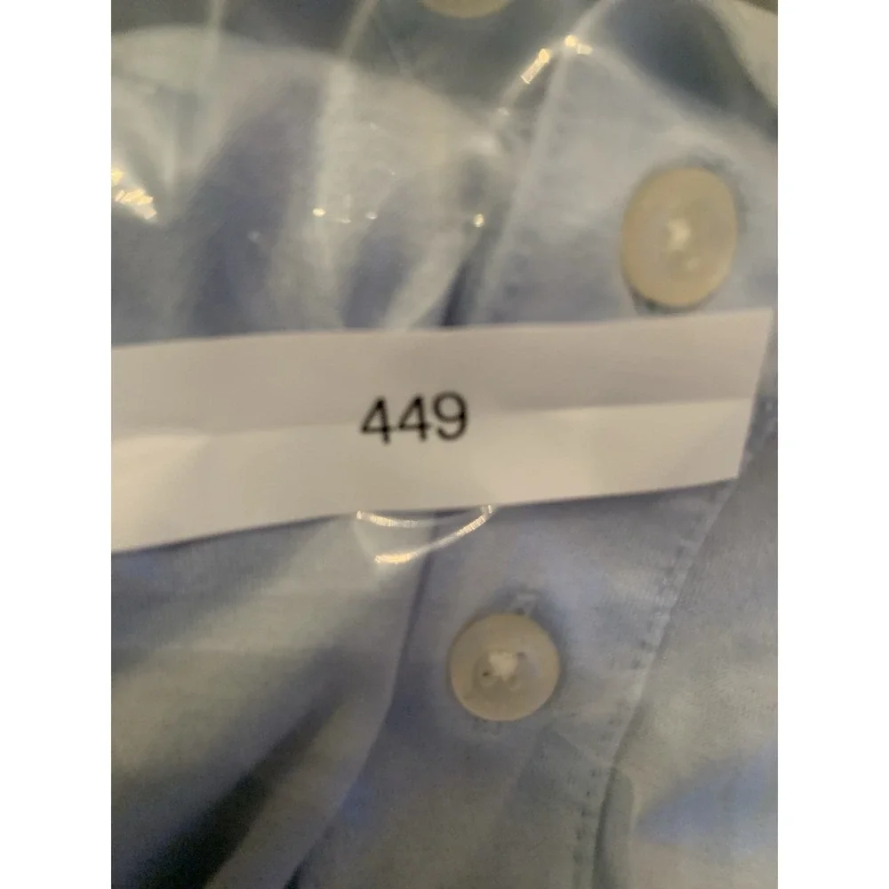 Brooks Brothers Men's Performance Polo Shirt‎ Double Mercerized Cotton XL Blue